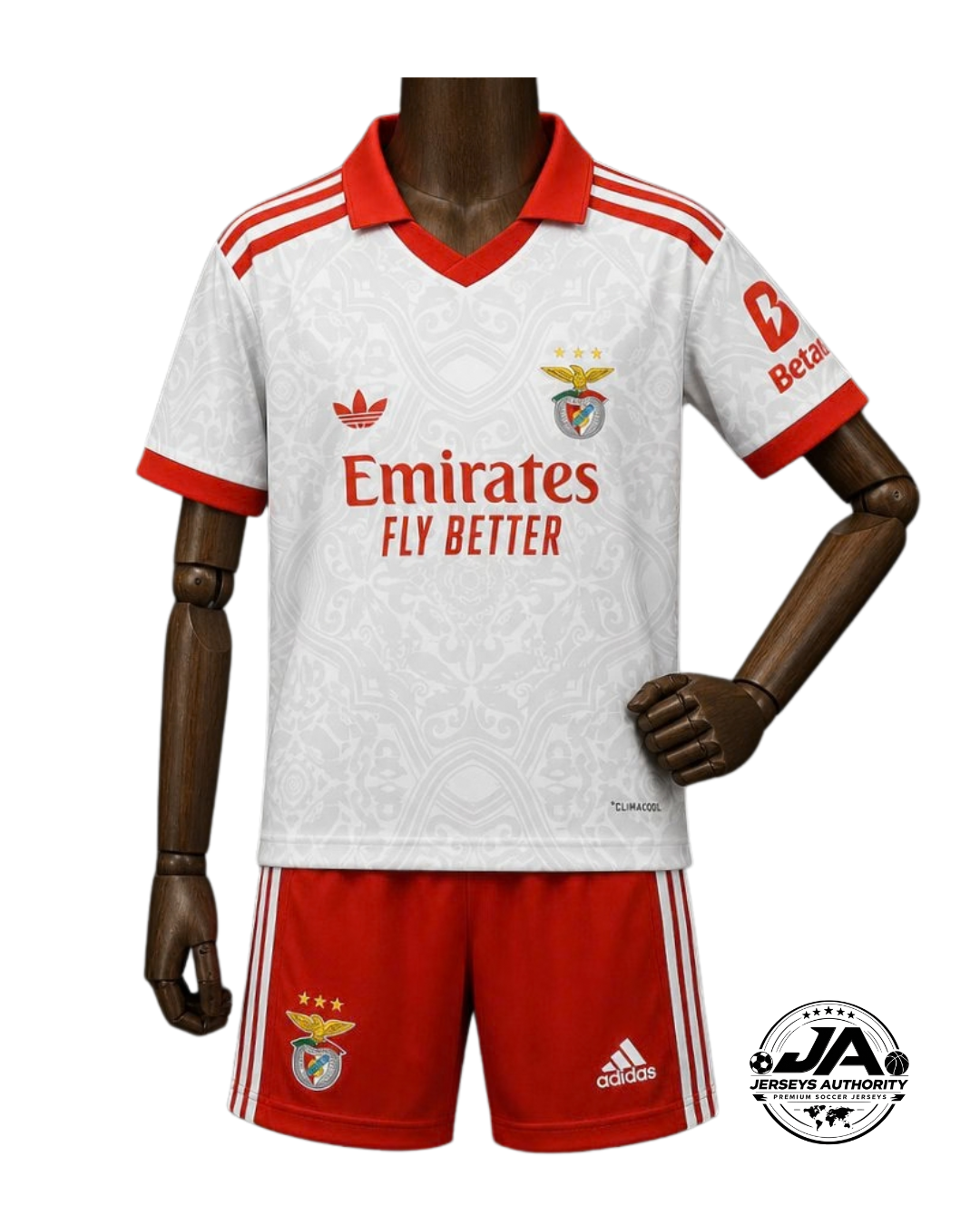 26/27 Kids Benfica Away Kits Jersey
