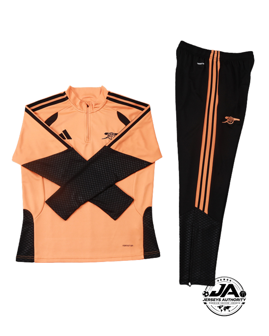 2026/27 Arsenal Orange & Black Training Set – Long Sleeve
