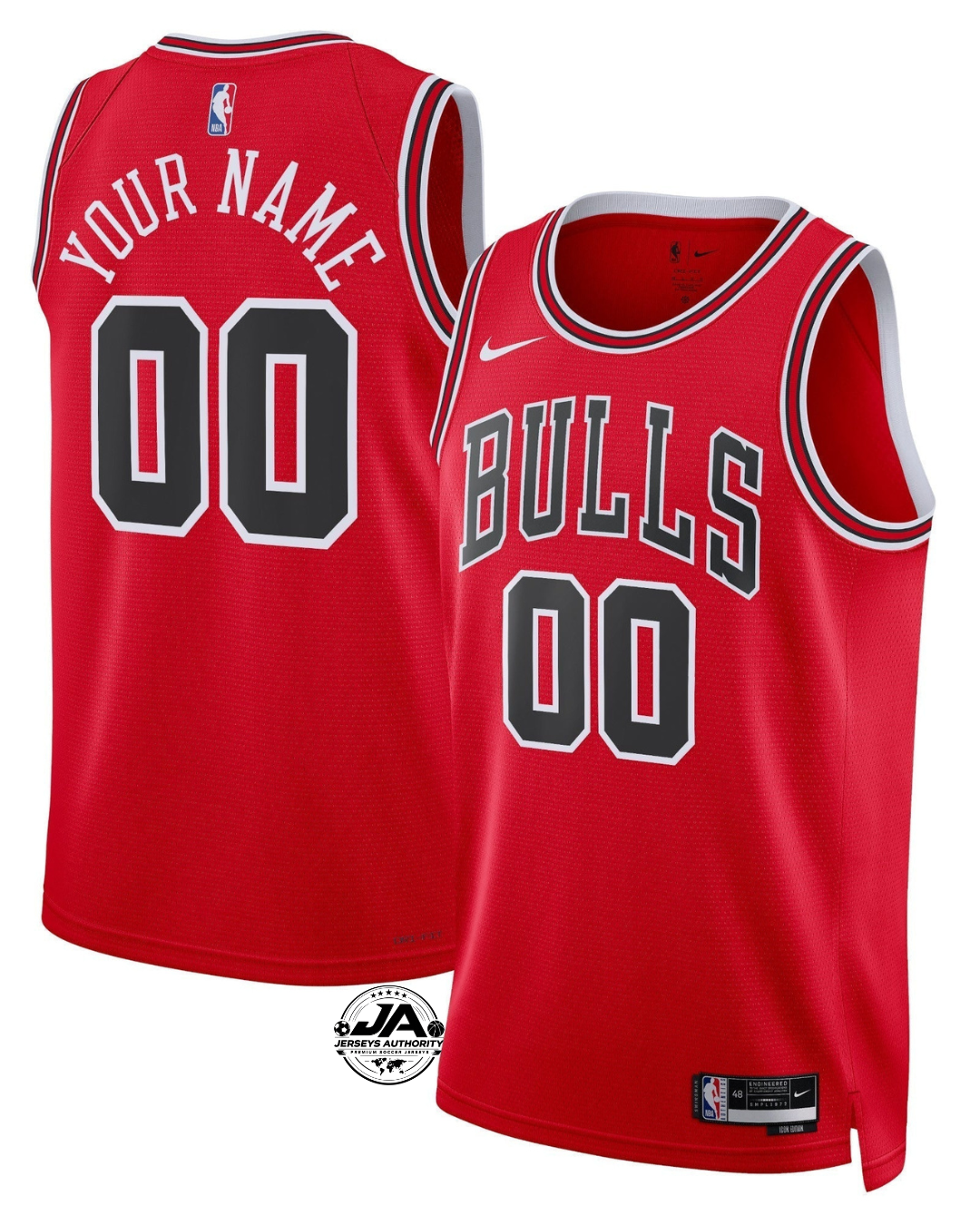 Chicago Bulls Nike Red Jersey