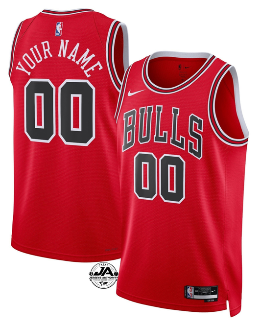 Chicago Bulls Nike Red Jersey