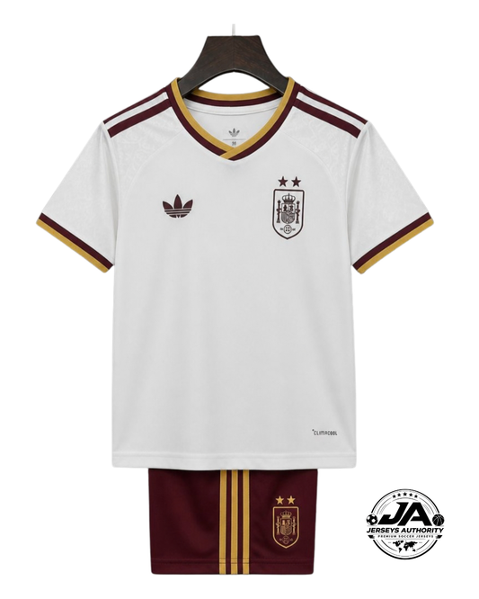 2 Star 2026 Kids Spain Away Jersey