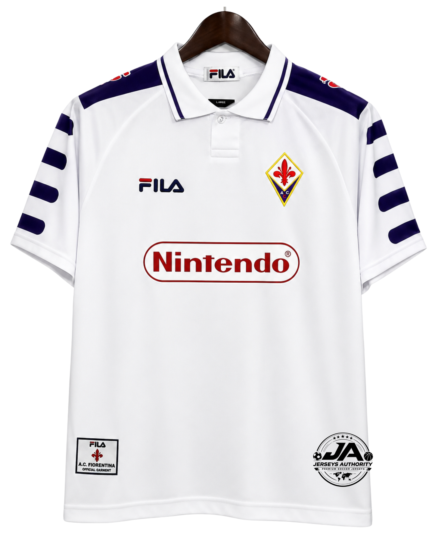 Fiorentina 98/99 Away Jersey - Retro Version