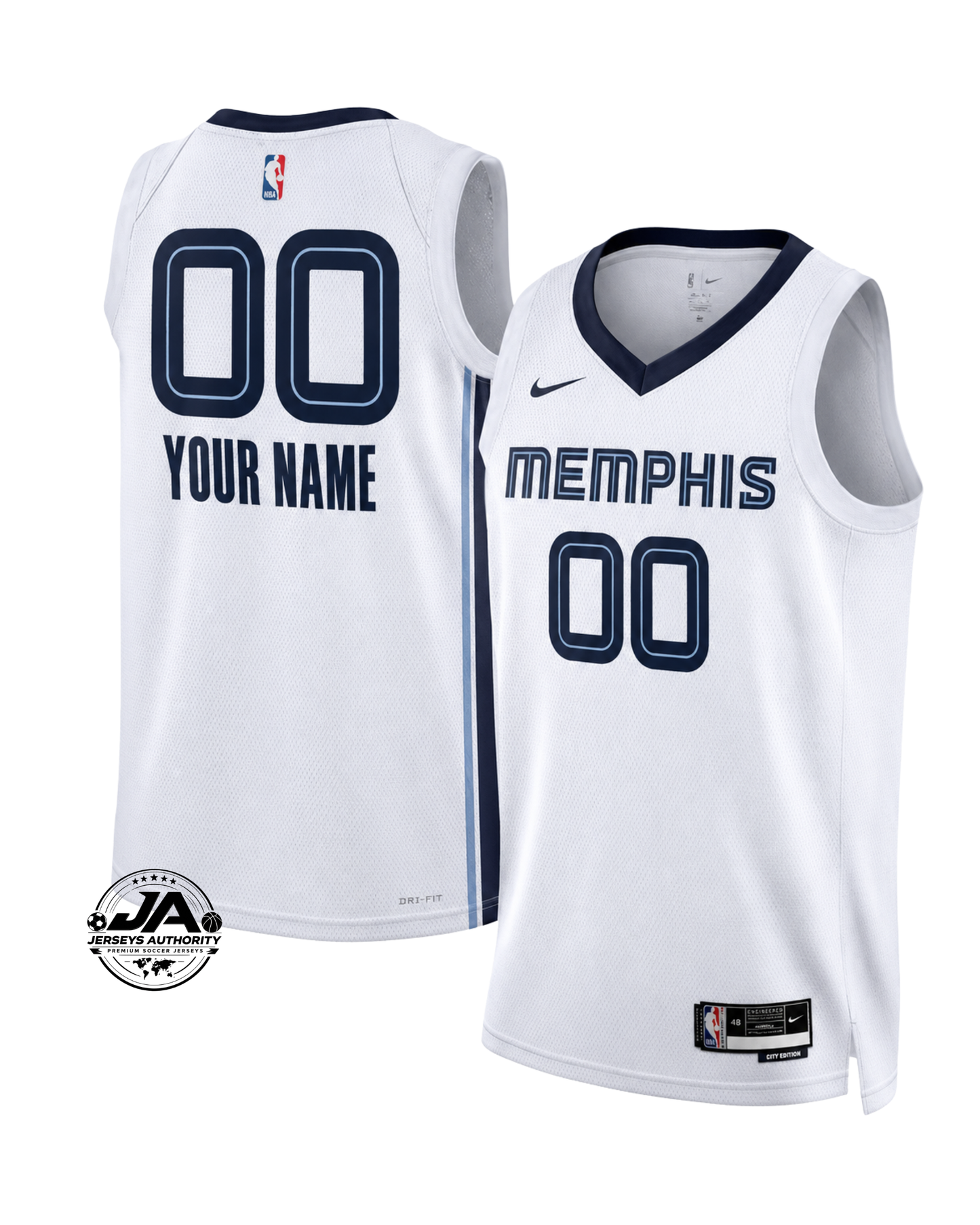 Memphis Grizzlies Association Edition Jersey - White