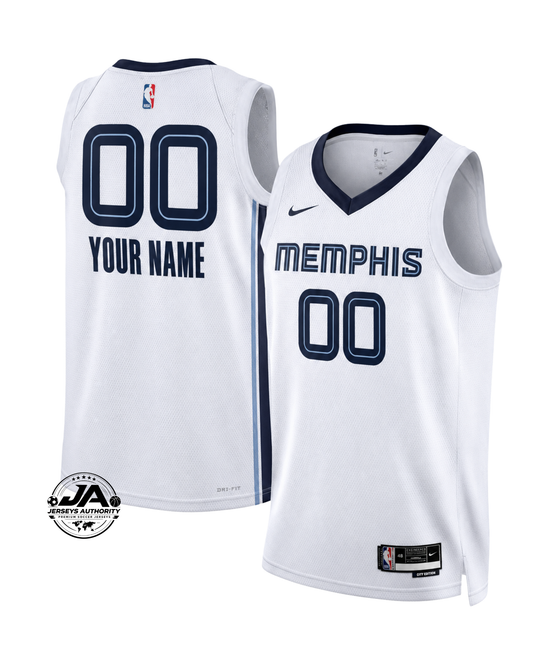 Memphis Grizzlies Association Edition Jersey - White