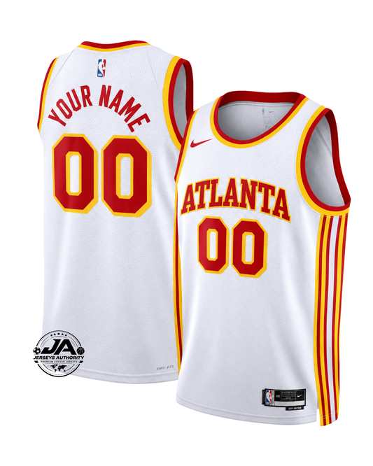 Atlanta Hawks Association Edition Jersey - White