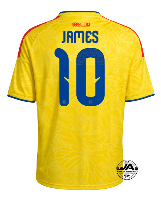 James Rodríguez 2026 Colombia Home Jersey - Fan Version