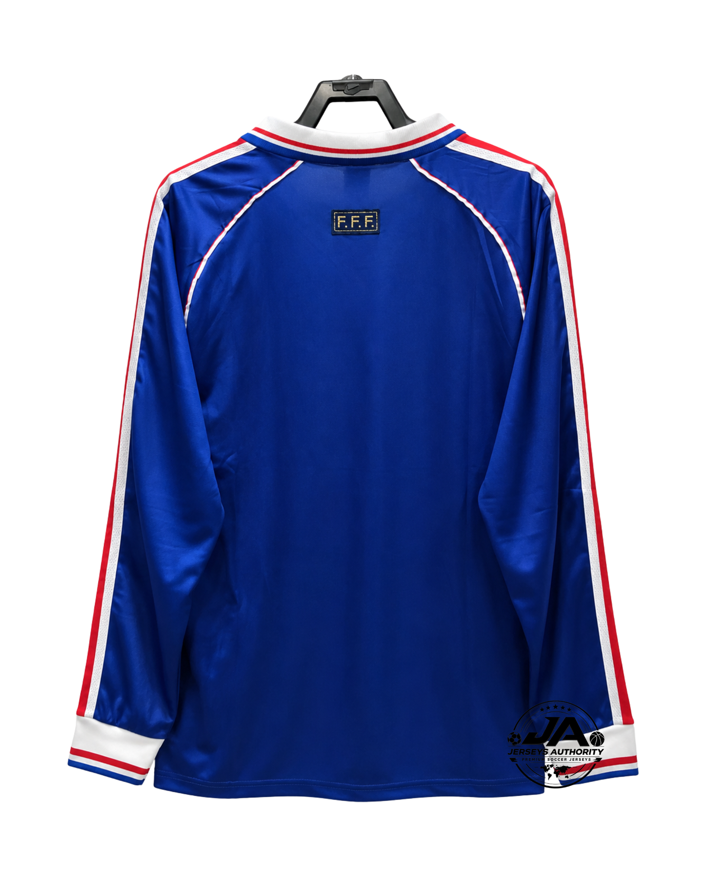 France 1998 I Home Jersey - Long Sleeve Retro Version