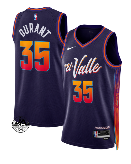 Kevin Durant Phoenix Suns City Edition Jersey - Purple