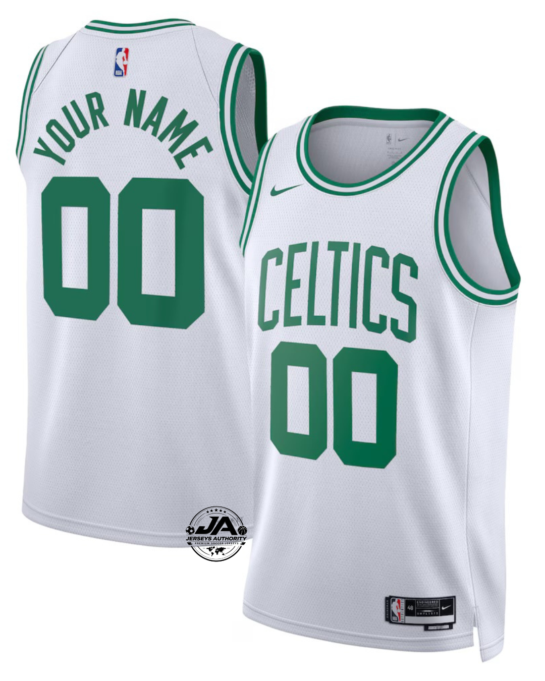 Boston Celtics White Swingman Association Jersey