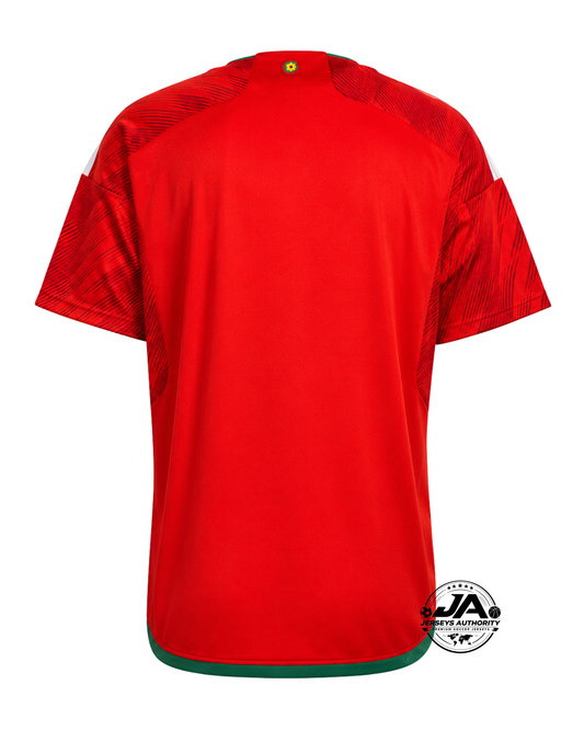Wales 22/23 Home Jersey - Fan Version
