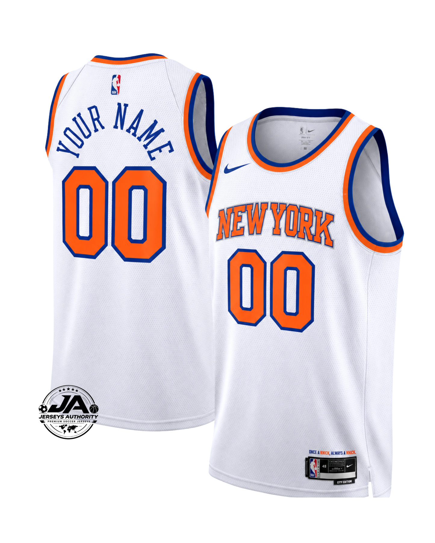 New York Knicks Association Edition Jersey - White