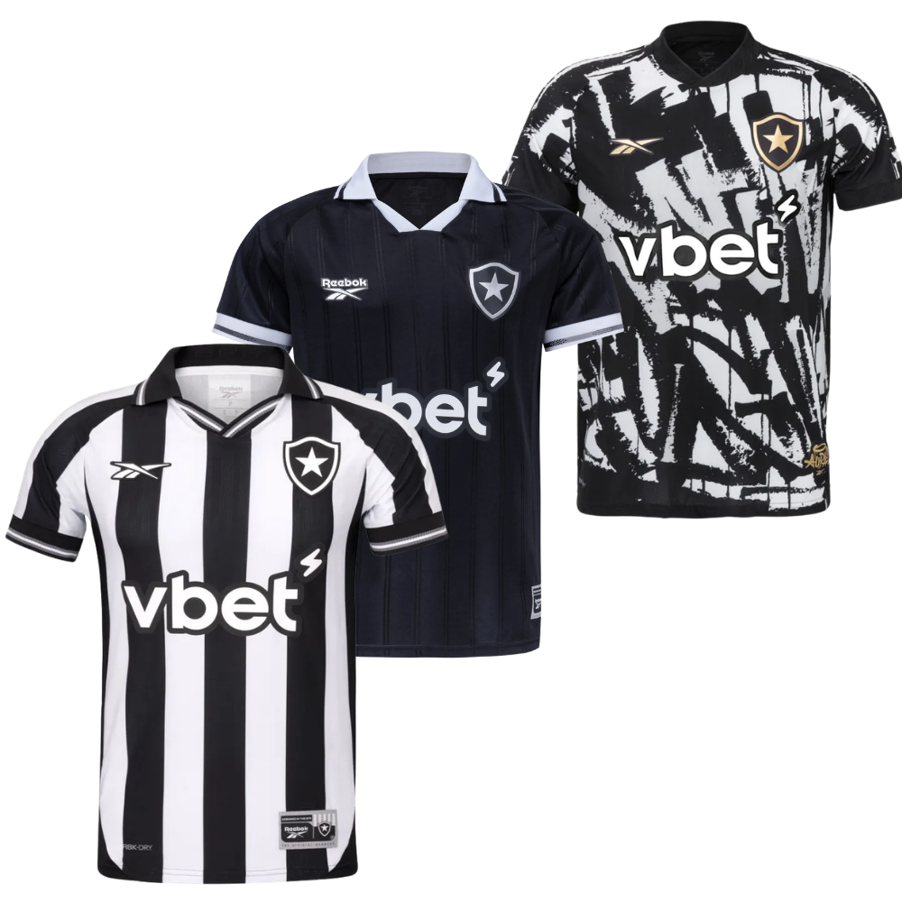 Combo 3 Mantos do Botafogo - Fan Version