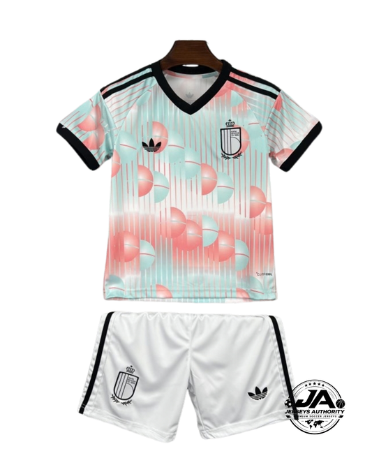 2026 Kids Belgium World Cup Away Kit