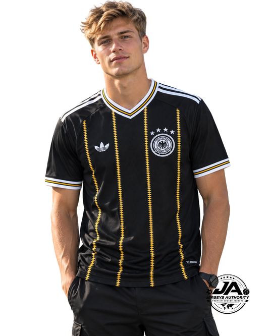 2026 Germany Black Vintage Third Jersey - Fan Version
