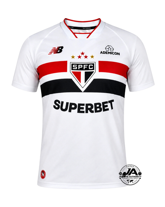 Camisa São Paulo I 2026 Home Jogador [Slim Fit]