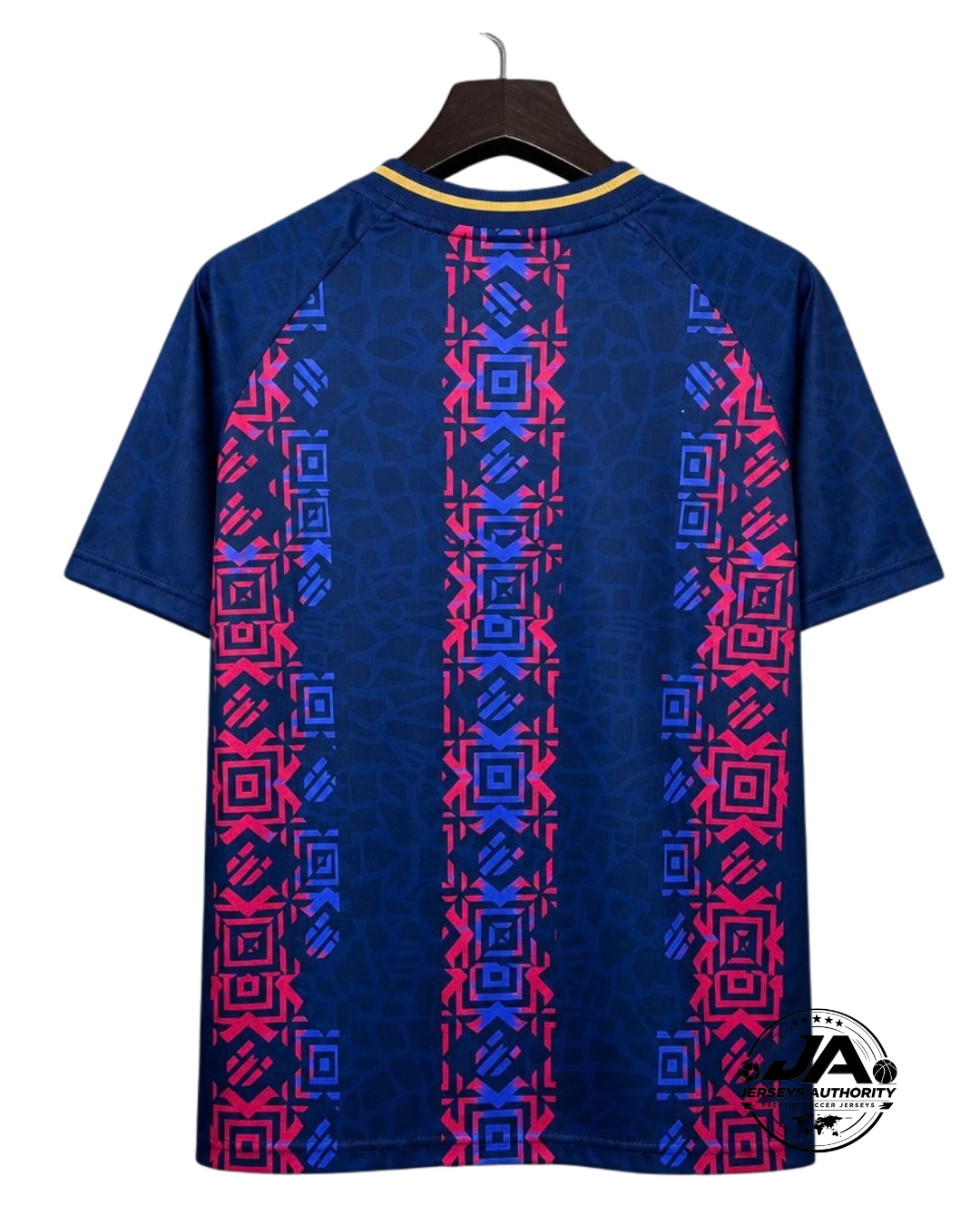 26/27 Barcelona Training Mosaic Navy Jersey - Fan Version
