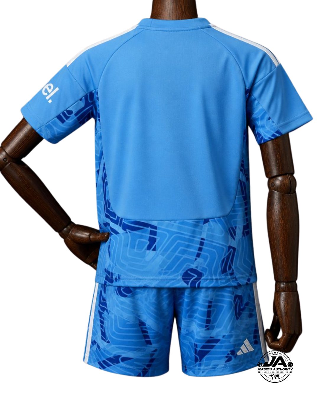 Arsenal 2026/27 Goalkeeper Blue Jersey Kids Kit