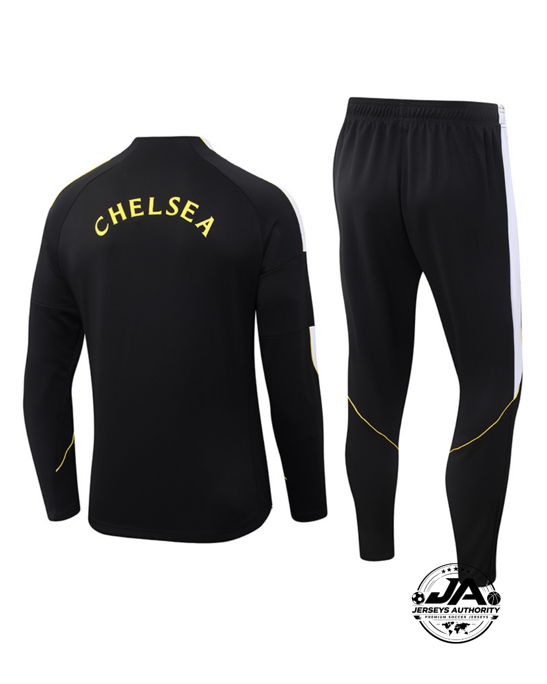 2026/27 Chelsea Black Training Set – Long Sleeve
