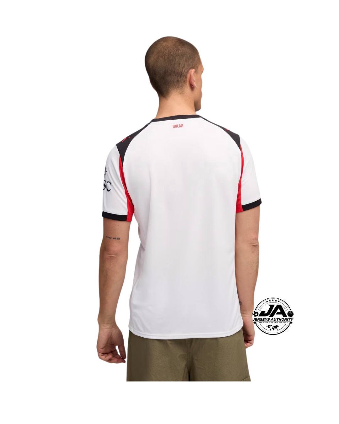 Camiseta de visitante AC Milan 2025/26