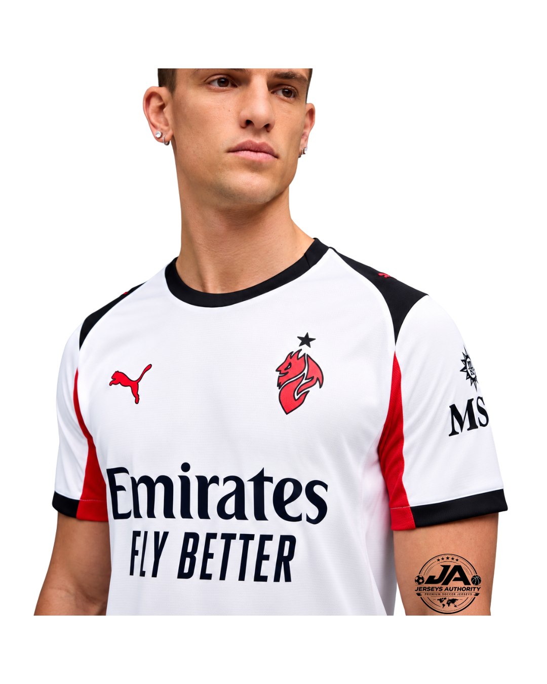 Camiseta de visitante AC Milan 2025/26