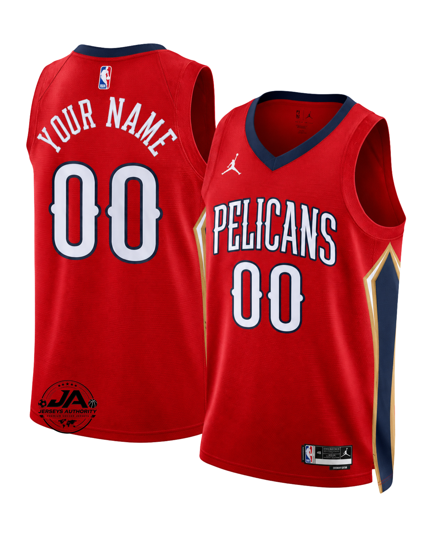 New Orleans Pelicans Statement Edition Jersey - Red