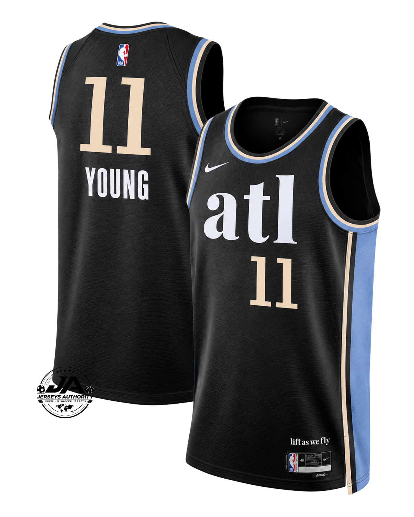 Atlanta Hawks City Edition Jersey - Black