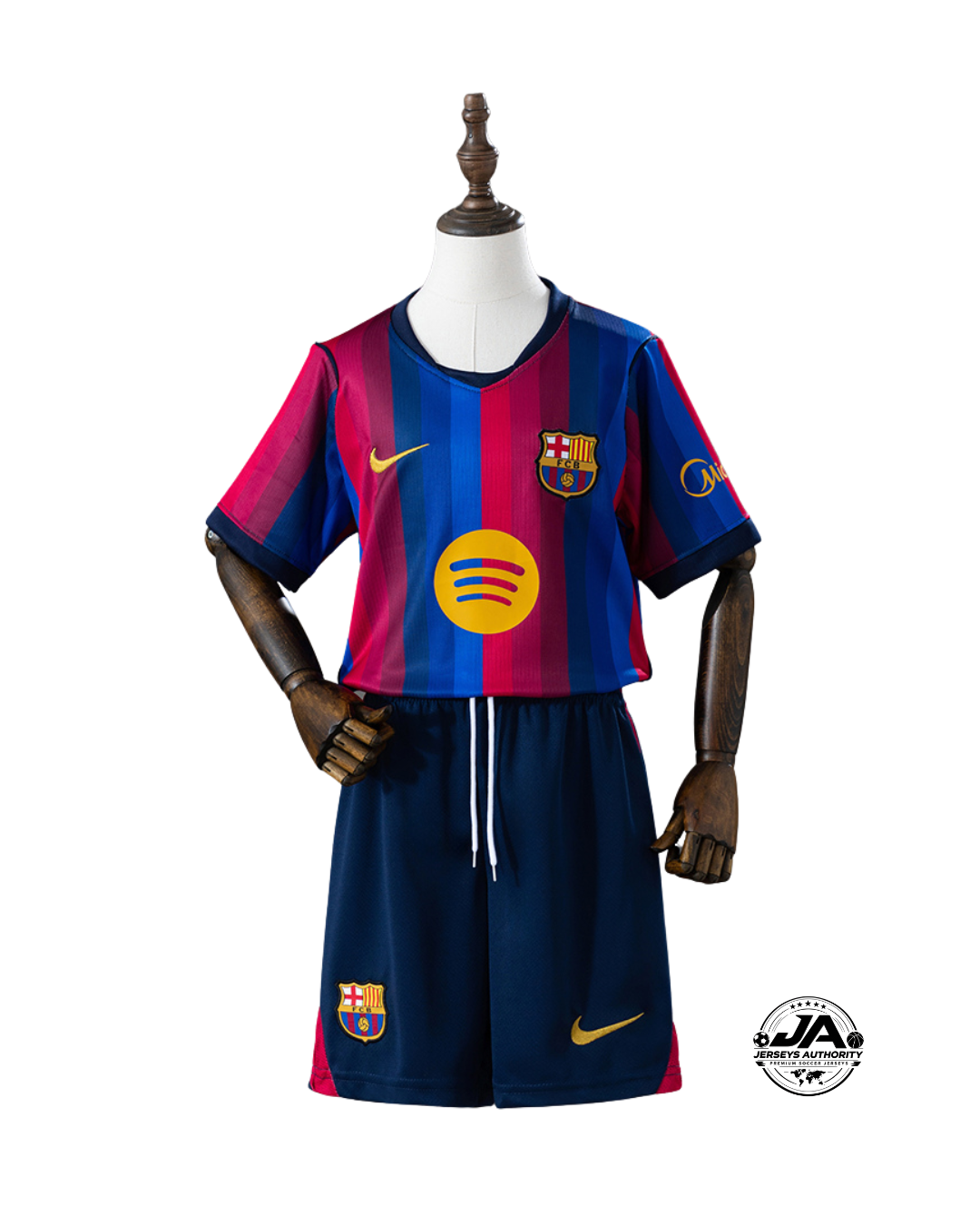 Equipación infantil de casa Barcelona I 2025/26
