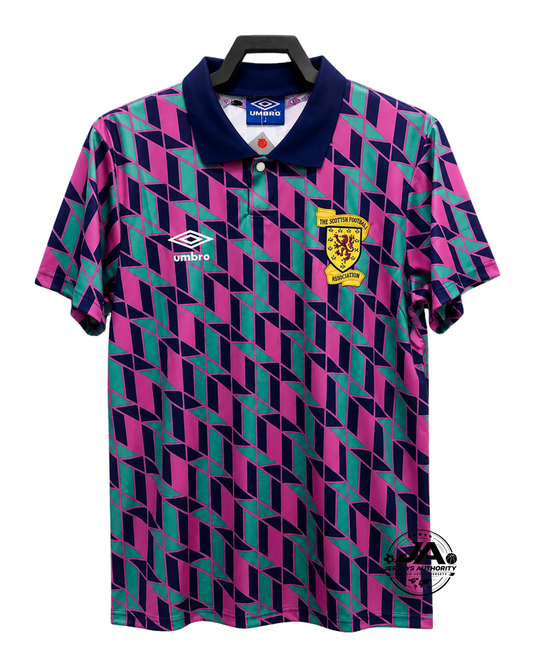 Scotland 88/89 Away Jersey - Retro Version