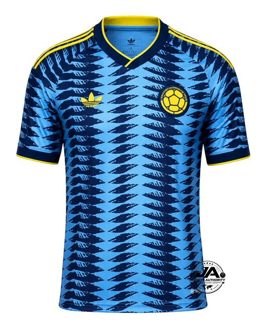 Colombia 2026 World Cup Away Jersey - Fan Version
