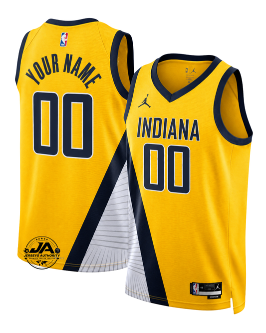 Indiana Pacers Statement Edition Jersey - Yellow