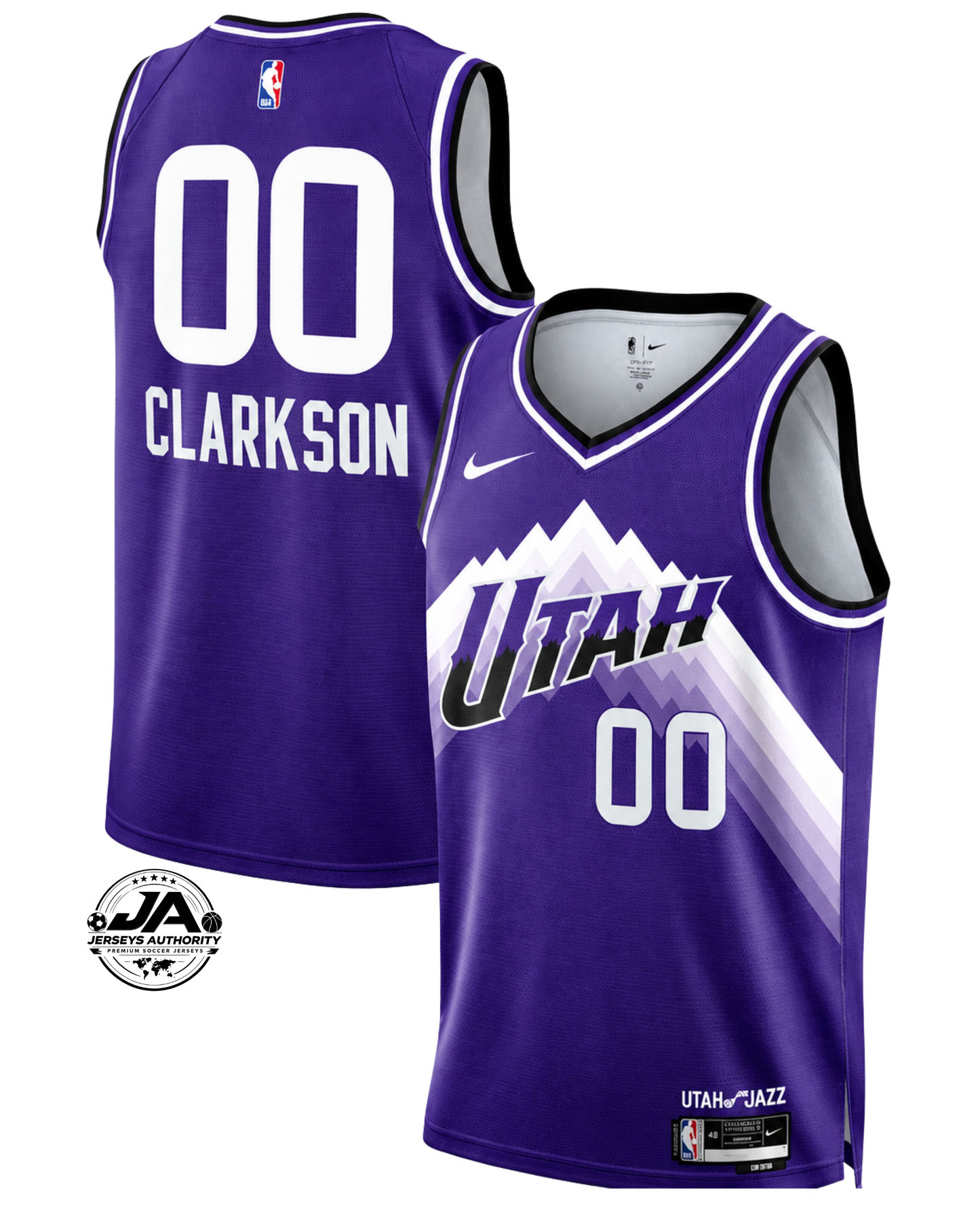 Jordan Clarkson Utah Jazz City Edition Jersey - Purple