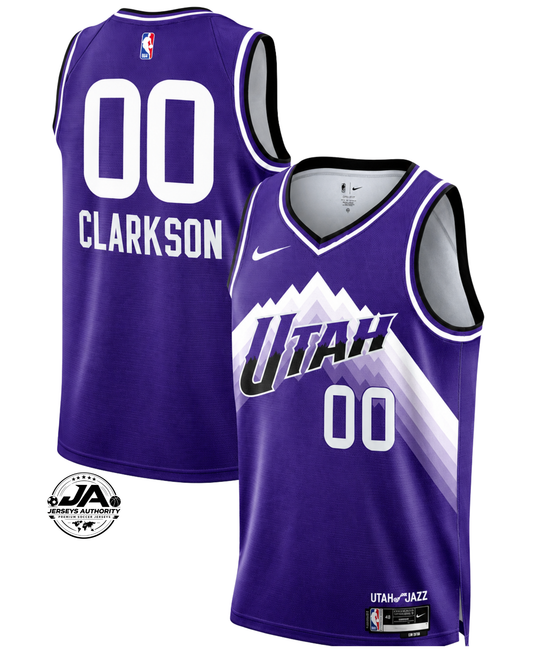 Jordan Clarkson Utah Jazz City Edition Jersey - Purple
