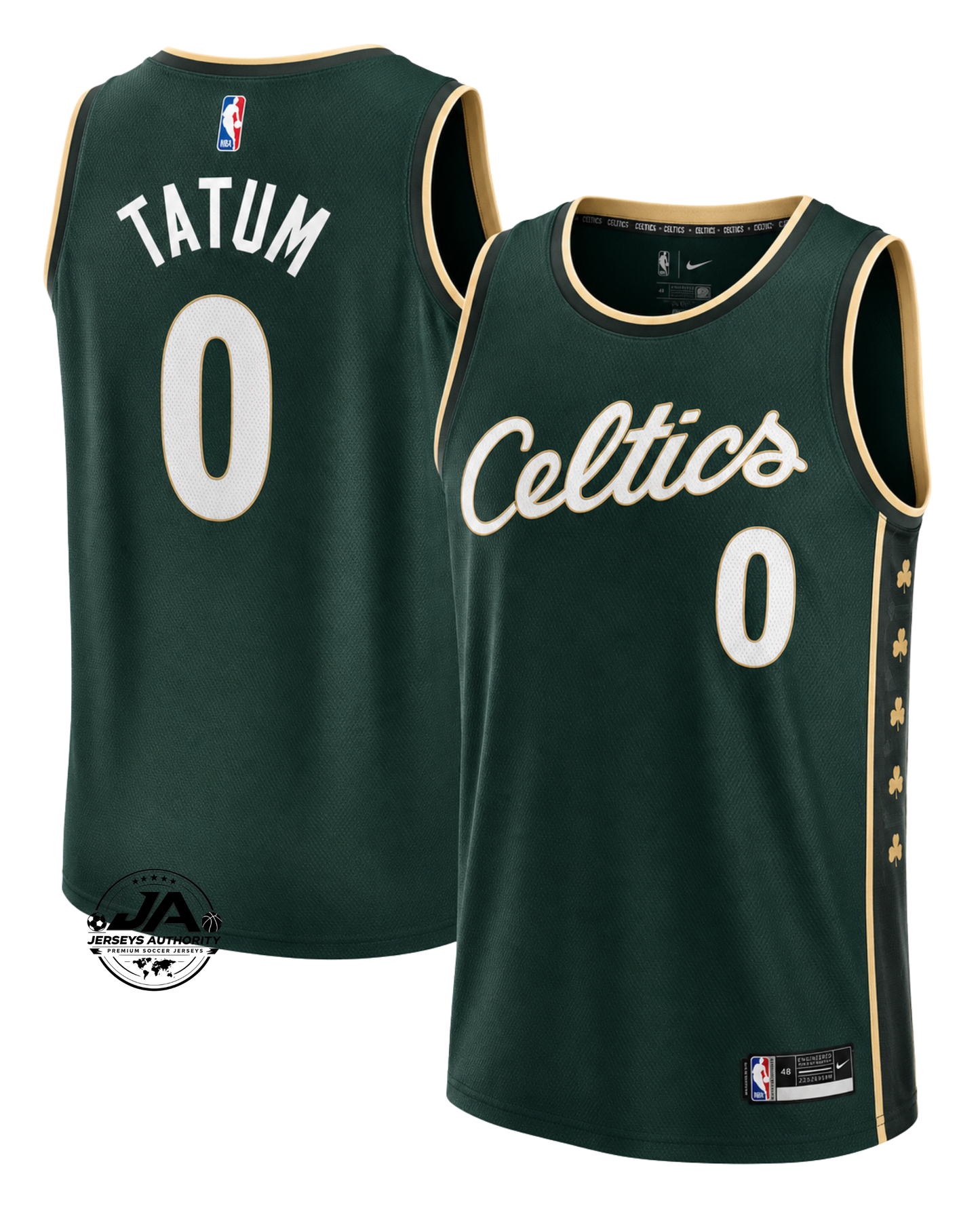 Jayson Tatum Boston Celtics Fastbreak City Edition Jersey - Kelly Green