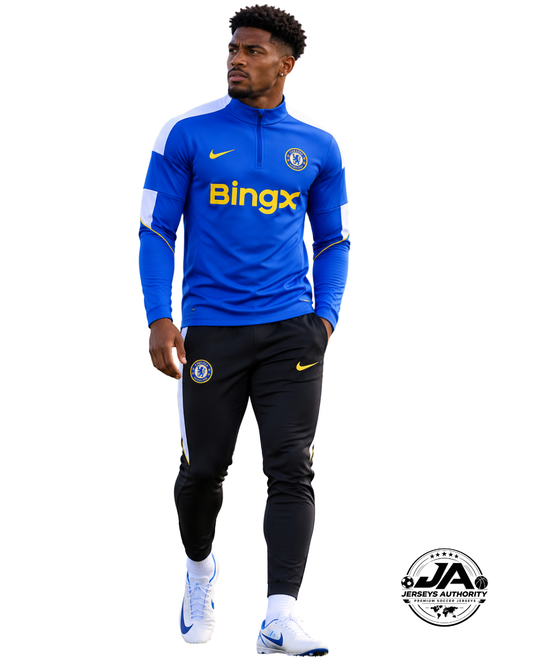 2026/27 Chelsea Royal Blue Training Set – Long Sleeve