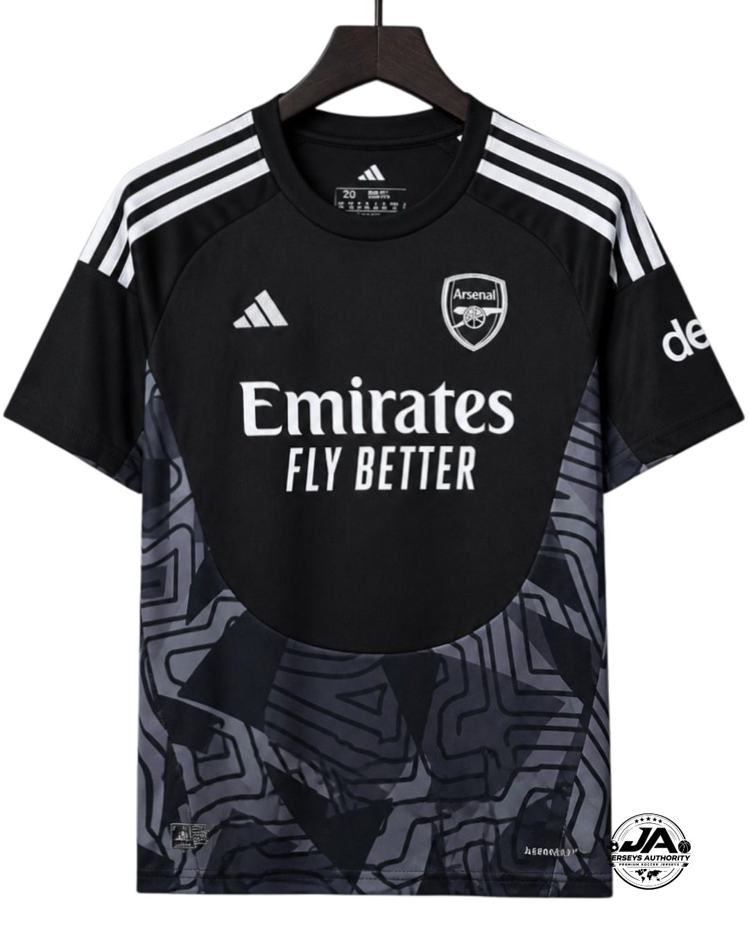 Camiseta de Portero Negra Arsenal 2026/27 - Versión Fan