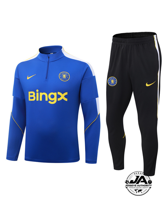 2026/27 Chelsea Royal Blue Training Set – Long Sleeve