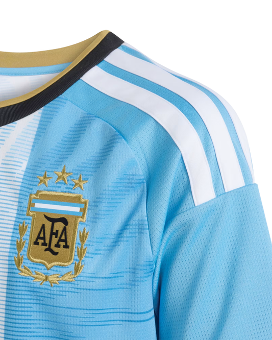 Camiseta de Jugador Auténtica Argentina Visitante Messi 10 Mundial 2026