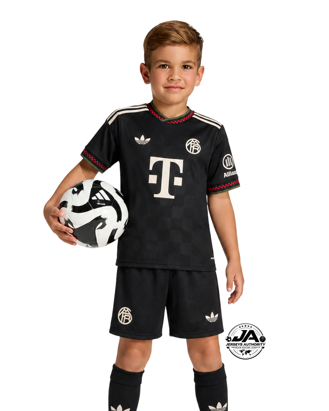 Kids Kit Bayern Munich Third Jersey 2025/26