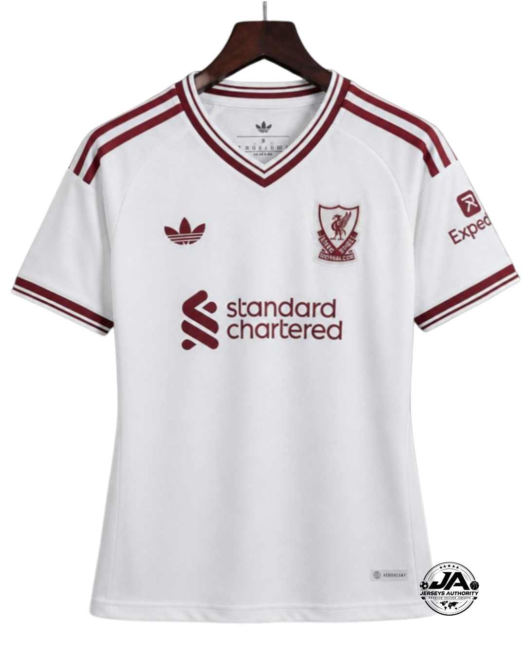 26/27 Women's Liverpool Away White Jersey - Fan Version