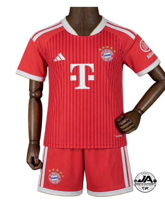 Kit infantil del Bayern Múnich local 2025/26