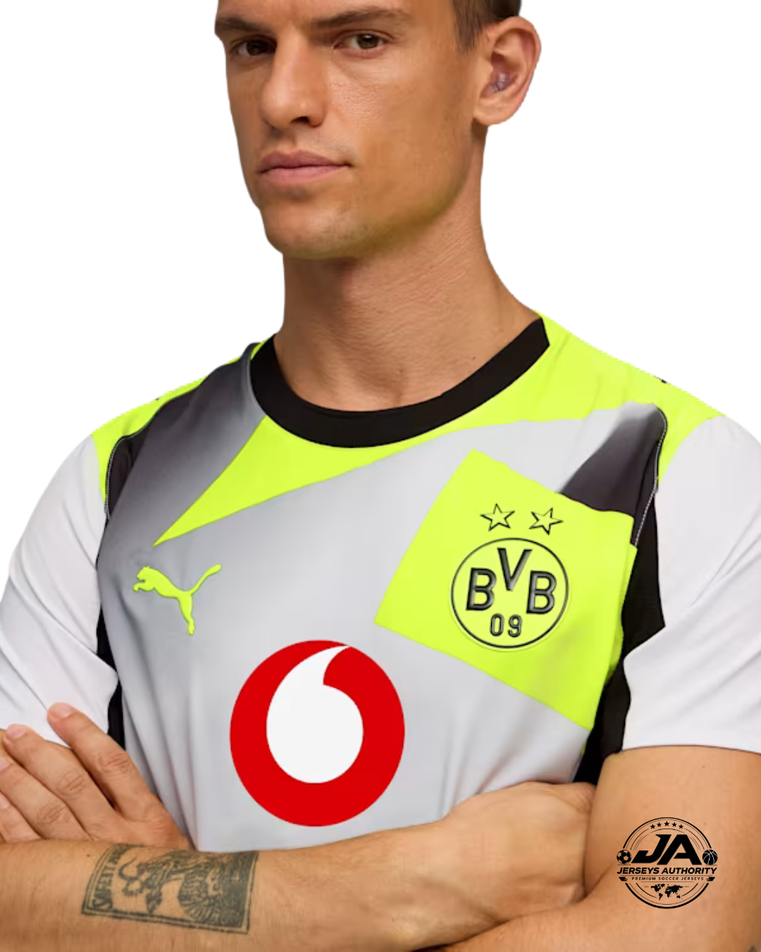 Borussia Dortmund Away Jersey 2025/26 - Puma Fan Version