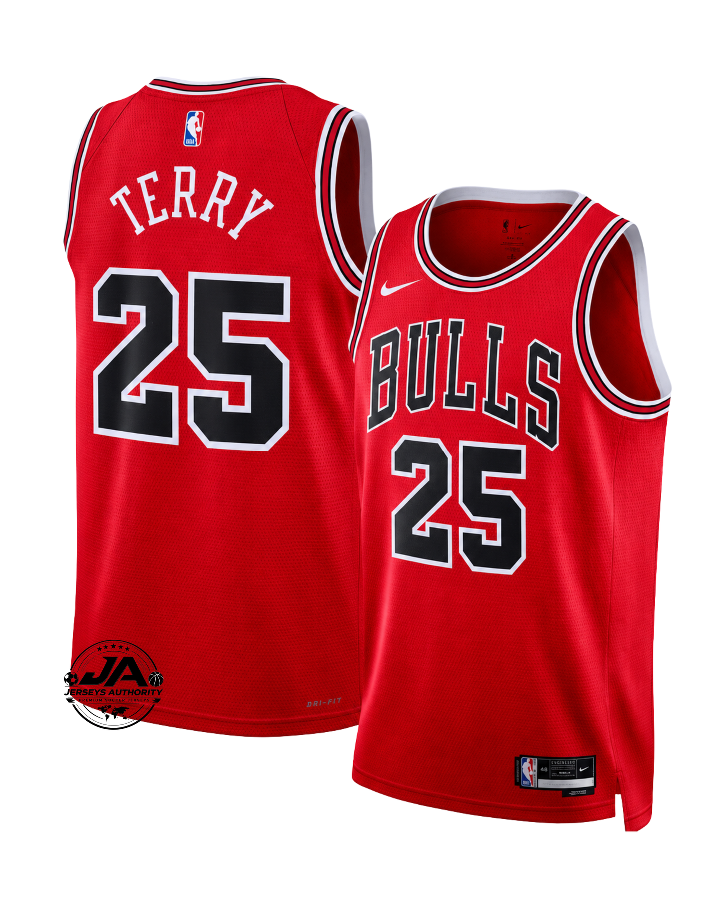 Dalen Terry Chicago Bulls Icon Edition Jersey - Red