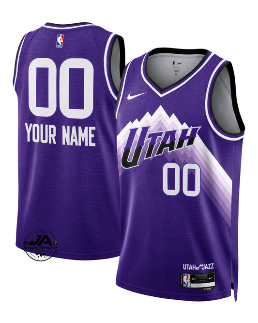 Utah Jazz City Edition Jersey - Purple