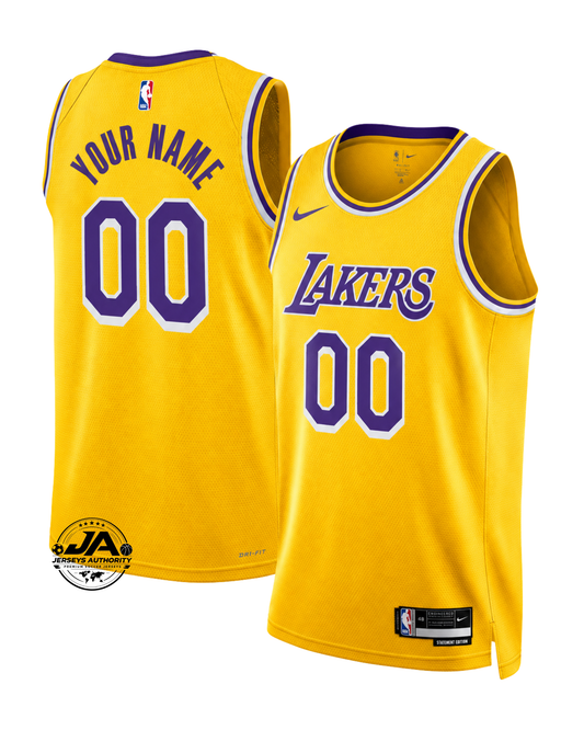 Los Angeles Lakers Icon Edition Jersey - Gold