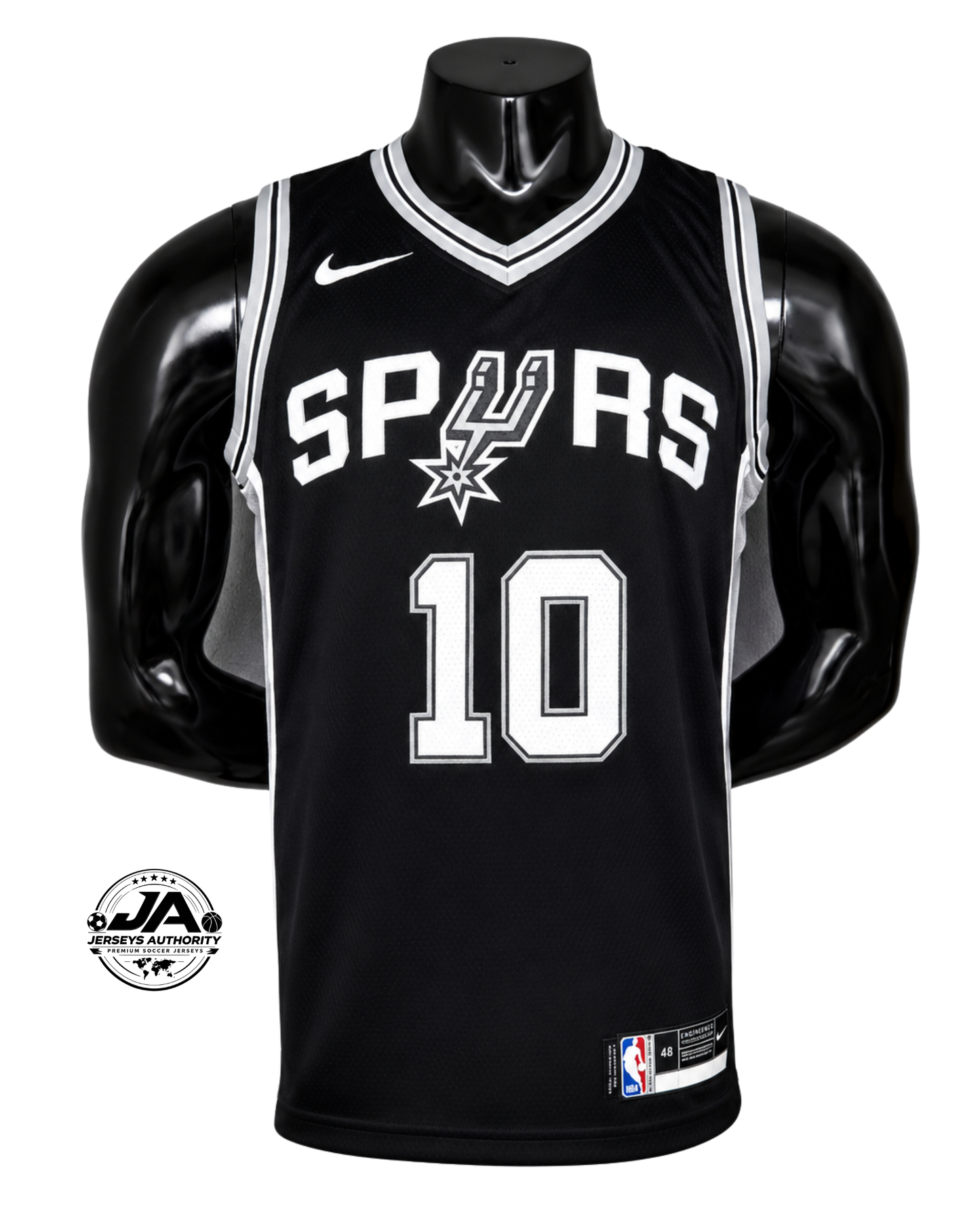 San Antonio Spurs Jersey - Black - Nike