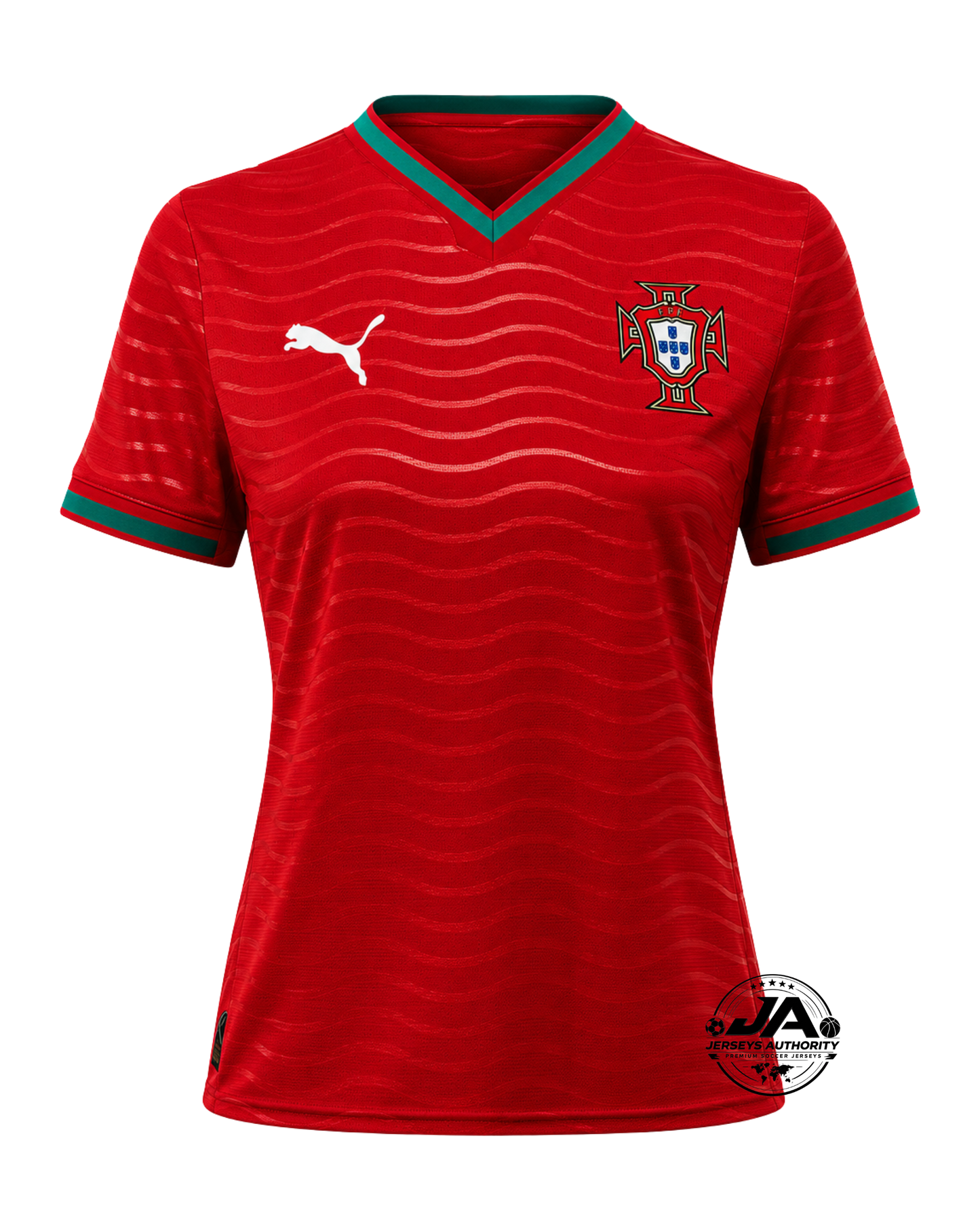 Portugal National Team Puma Women’s 2026 Jersey - Fan Version