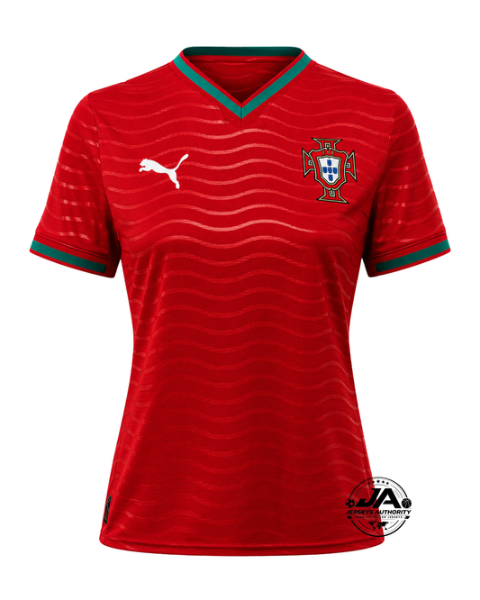 Portugal National Team Puma Women’s 2026 Jersey - Fan Version
