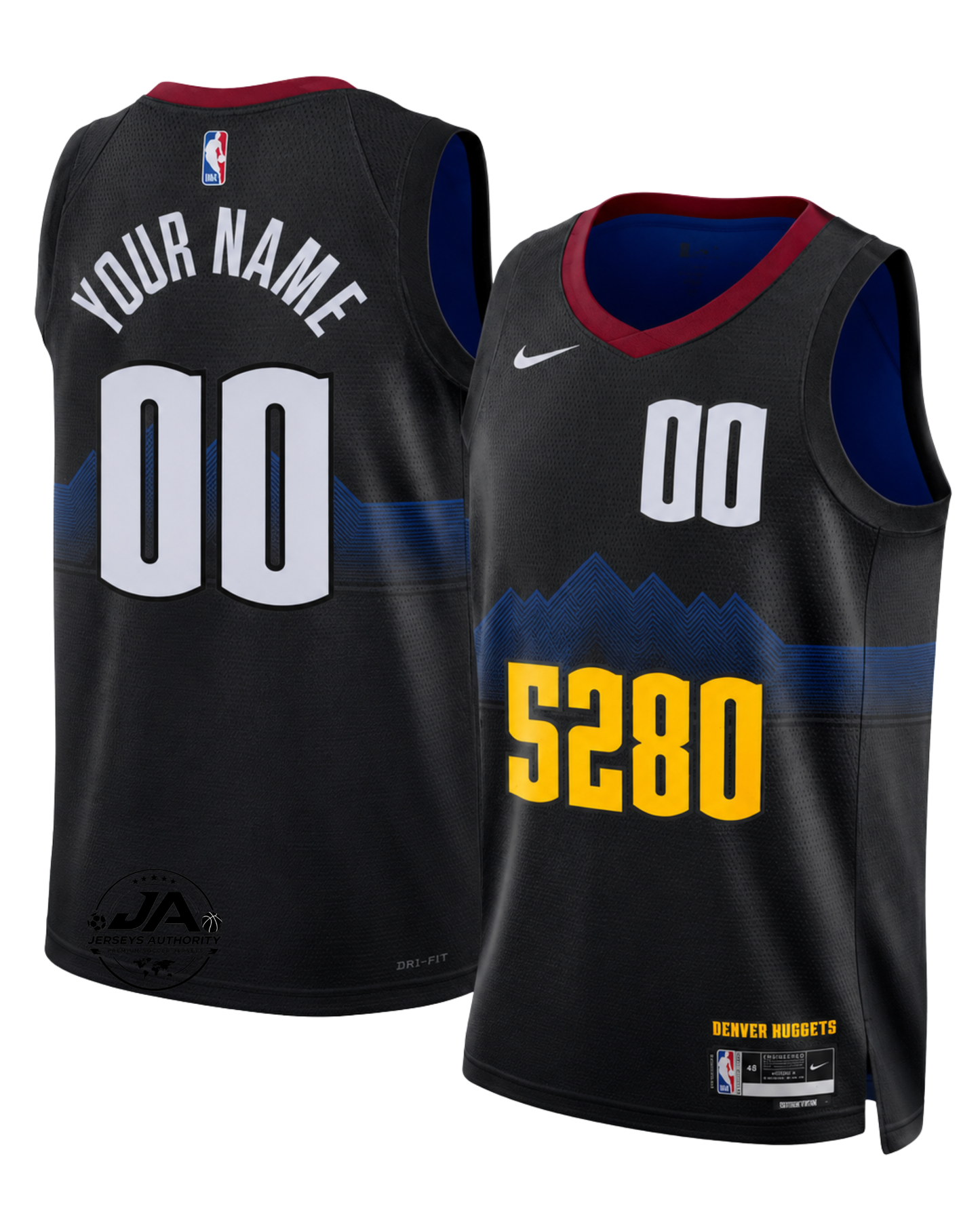 Denver Nuggets City Edition Jersey - Black