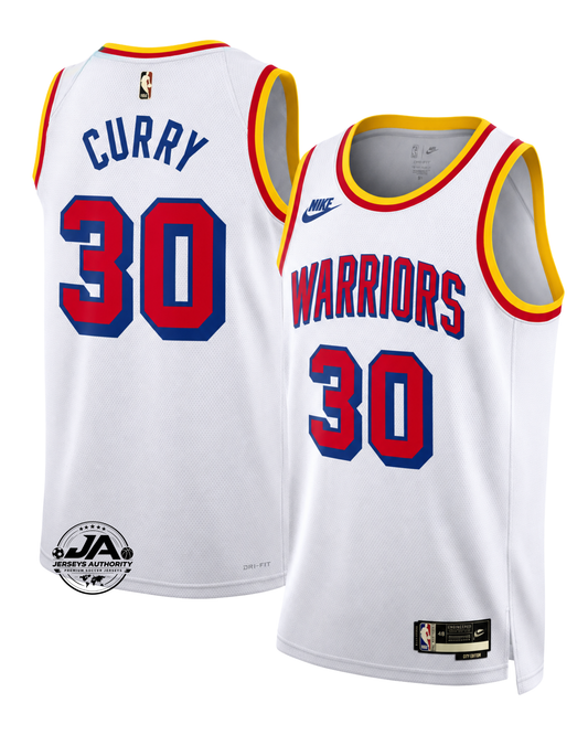 Stephen Curry Golden State Warriors Classic Edition Jersey - White