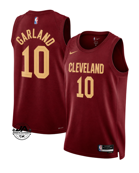 Darius Garland Cleveland Cavaliers Icon Edition Jersey - Wine